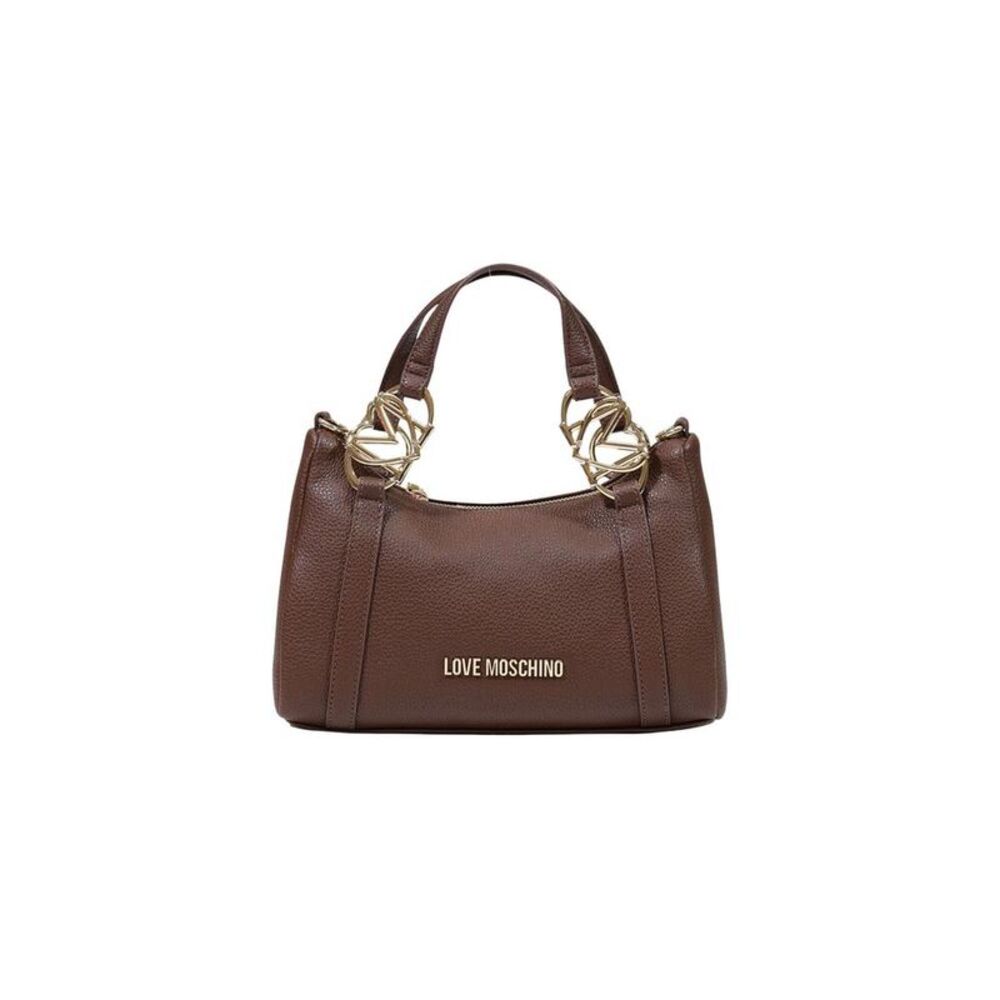 Love Moschino Brown Polyethylene Women's Handbag